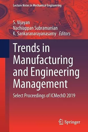 Trends in Manufacturing and Engineering Management cover