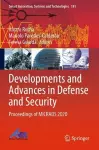 Developments and Advances in Defense and Security cover