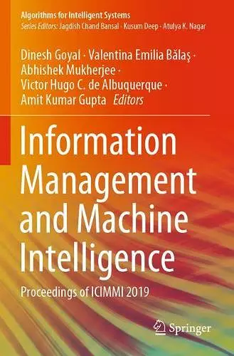 Information Management and Machine Intelligence cover