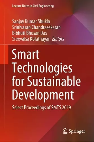 Smart Technologies for Sustainable Development cover