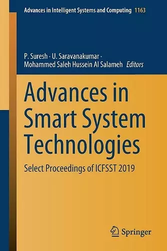 Advances in Smart System Technologies cover