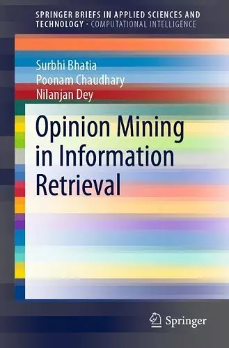 Opinion Mining in Information Retrieval cover