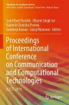 Proceedings of International Conference on Communication and Computational Technologies cover