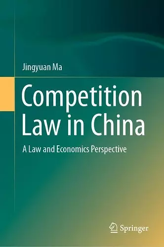 Competition Law in China cover