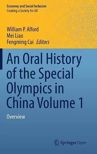 An Oral History of the Special Olympics in China Volume 1 cover