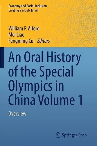 An Oral History of the Special Olympics in China Volume 1 cover