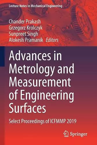 Advances in Metrology and Measurement of Engineering Surfaces cover