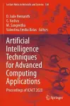 Artificial Intelligence Techniques for Advanced Computing Applications cover