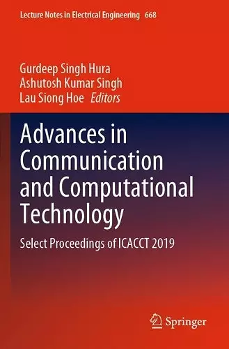 Advances in Communication and Computational Technology cover