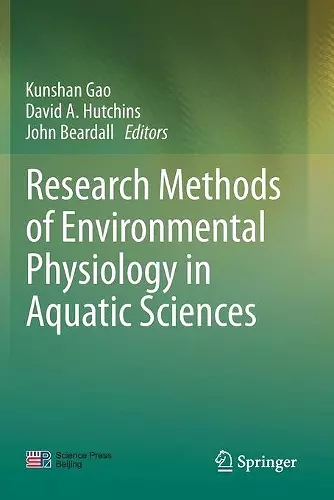 Research Methods of Environmental Physiology in Aquatic Sciences cover