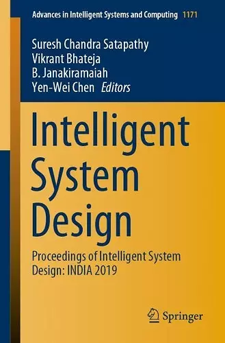 Intelligent System Design cover