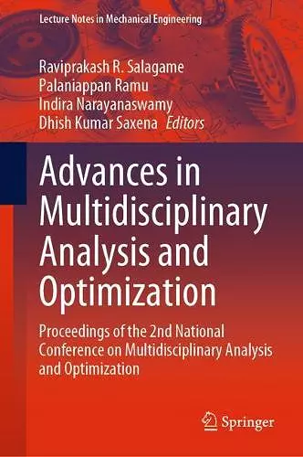 Advances in Multidisciplinary Analysis and Optimization cover