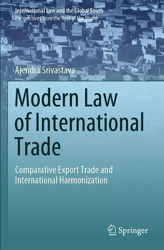 Modern Law of International Trade cover