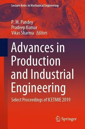 Advances in Production and Industrial Engineering cover