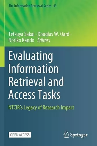 Evaluating Information Retrieval and Access Tasks cover