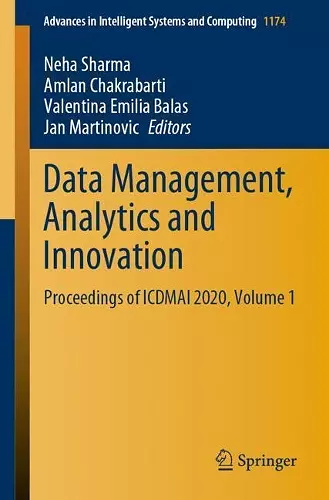 Data Management, Analytics and Innovation cover