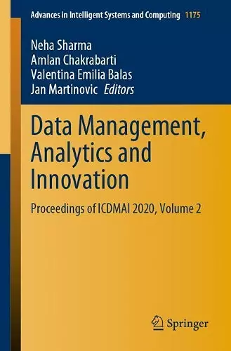 Data Management, Analytics and Innovation cover