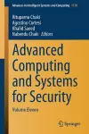 Advanced Computing and Systems for Security cover