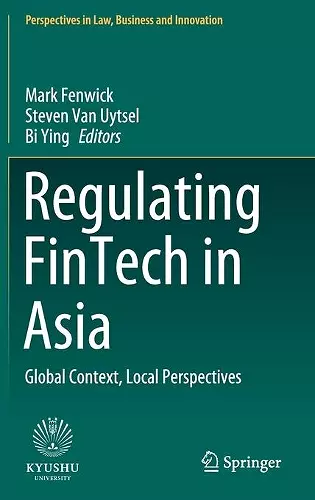 Regulating FinTech in Asia cover