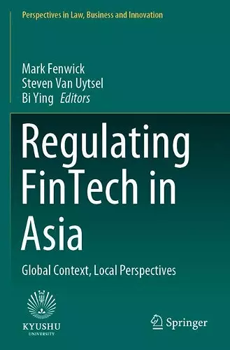 Regulating FinTech in Asia cover