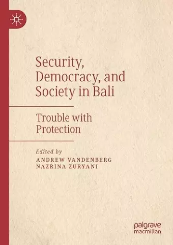 Security, Democracy, and Society in Bali cover