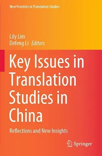 Key Issues in Translation Studies in China cover