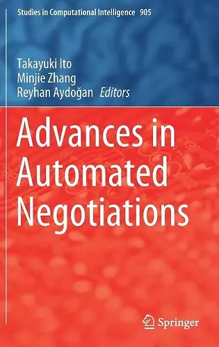 Advances in Automated Negotiations cover