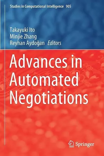 Advances in Automated Negotiations cover