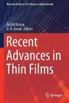 Recent Advances in Thin Films cover
