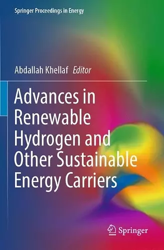 Advances in Renewable Hydrogen and Other Sustainable Energy Carriers cover