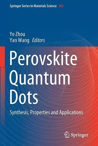 Perovskite Quantum Dots cover