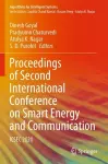 Proceedings of Second International Conference on Smart Energy and Communication cover