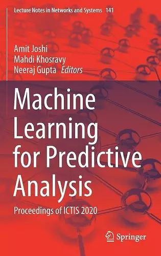 Machine Learning for Predictive Analysis cover