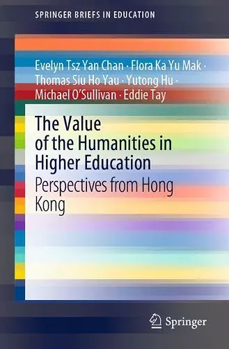 The Value of the Humanities in Higher Education cover