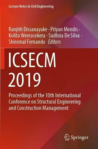 ICSECM 2019 cover