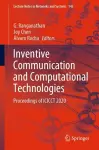 Inventive Communication and Computational Technologies cover