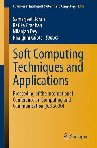 Soft Computing Techniques and Applications cover
