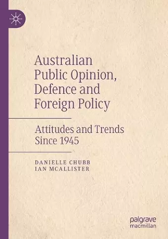 Australian Public Opinion, Defence and Foreign Policy cover