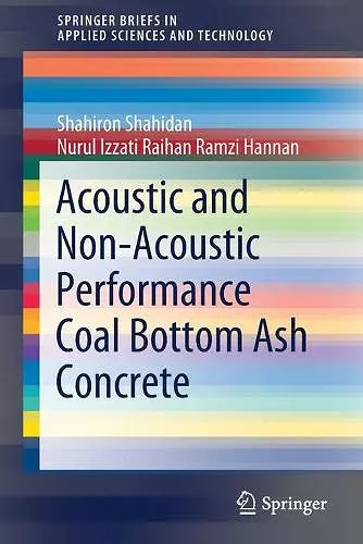 Acoustic And Non-Acoustic Performance Coal Bottom Ash Concrete cover