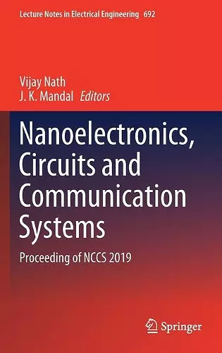 Nanoelectronics, Circuits and Communication Systems cover