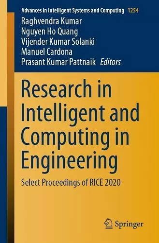 Research in Intelligent and Computing in Engineering cover