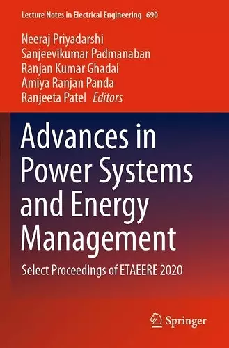 Advances in Power Systems and Energy Management cover