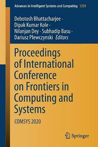 Proceedings of International Conference on Frontiers in Computing and Systems cover