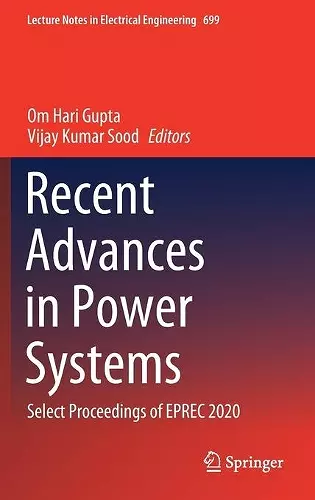Recent Advances in Power Systems cover