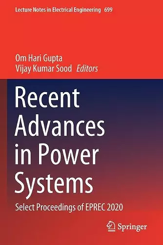 Recent Advances in Power Systems cover