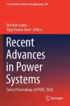 Recent Advances in Power Systems cover
