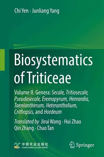 Biosystematics of Triticeae cover