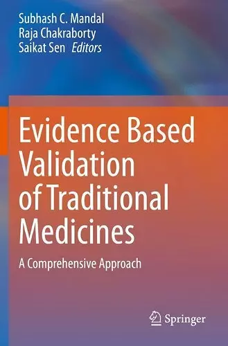 Evidence Based Validation of Traditional Medicines cover