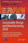 Sustainable Design and Manufacturing 2020 cover