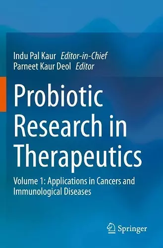 Probiotic Research in Therapeutics cover